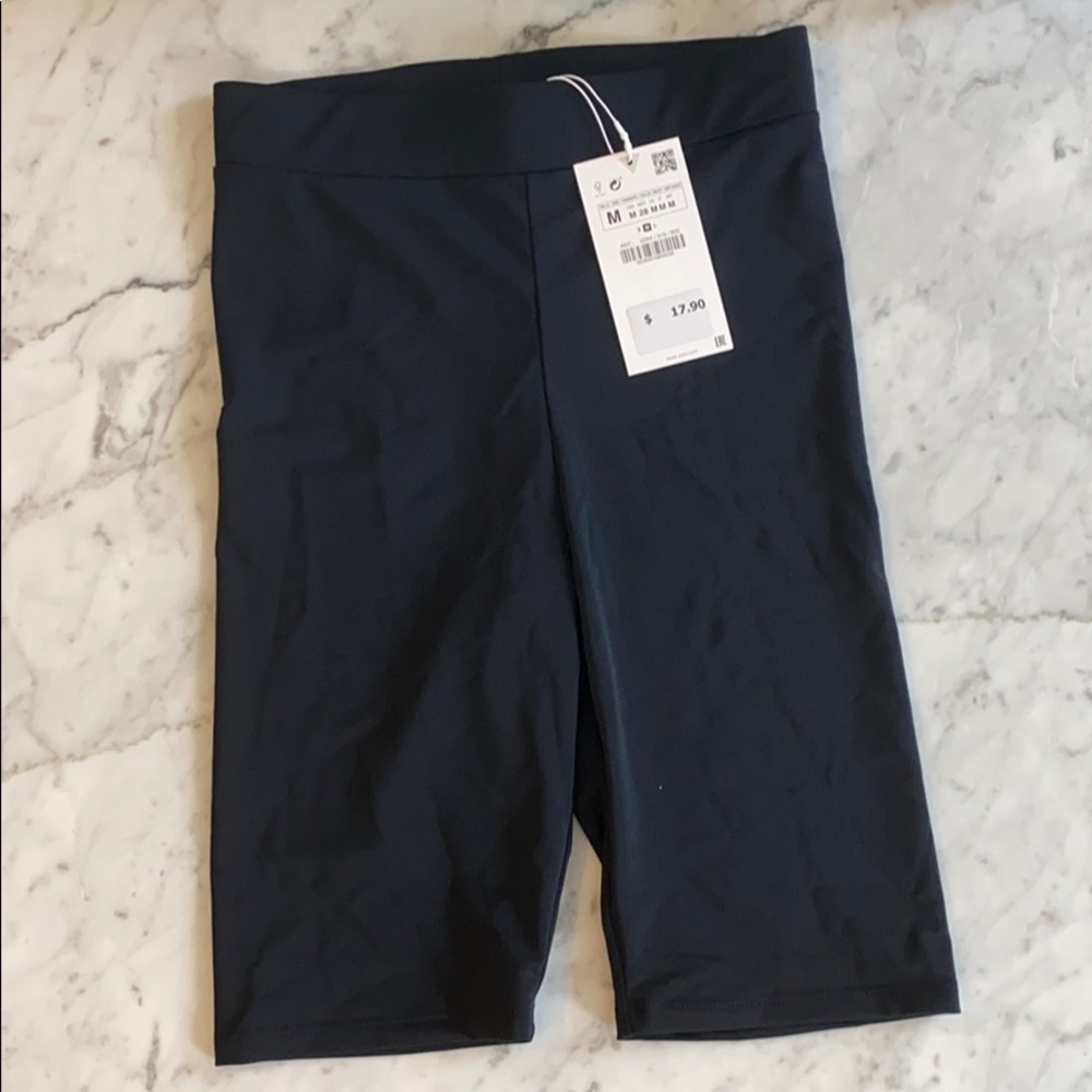 Black Stretchy bike shorts